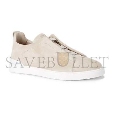 ZEGNA TRIPLE STITCH TRAINERS 